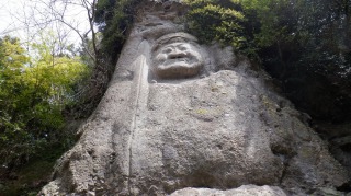 【熊野磨崖仏】の不動明王