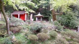 稲成神社と周辺の光景