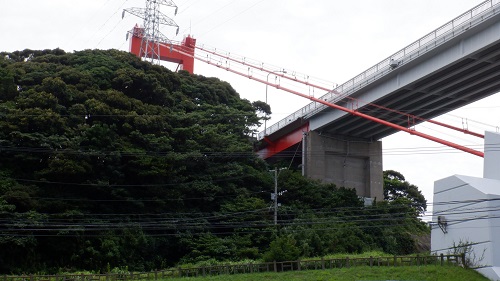 平戸公園から見た平戸大橋