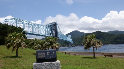 工事中の生月大橋