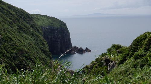 生月島から見た海の光景