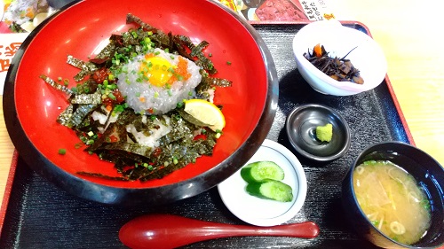 道の駅 北川はゆまの生しらす丼