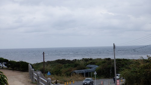 元の隅神社高台からの光景