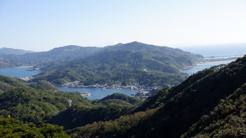 権現山展望台から見た周辺の光景