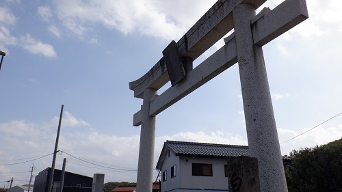 白兎神社入口の鳥居