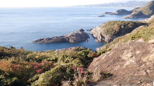 クルスの海と周辺の光景