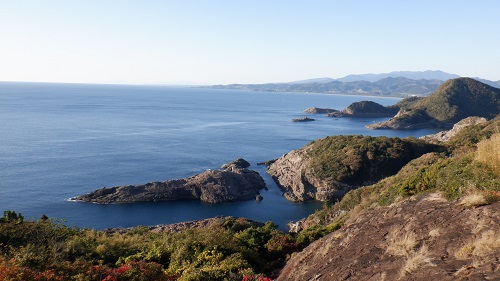 展望台から見たクルスの海