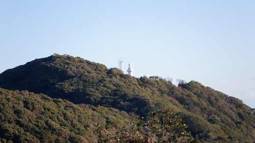 クルスの海から見える細島灯台