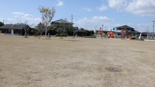 三連水車の里あさくら内の公園