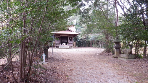 鉾神社の拝殿