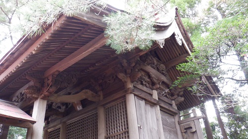 鉾神社の本殿