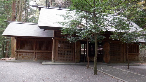 天岩戸神社東本宮の拝殿