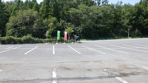 べべんこ駐車場の光景