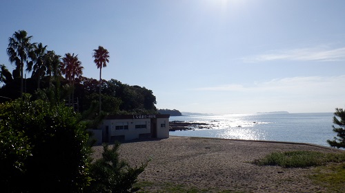 口之津温泉しらはまと海の光景