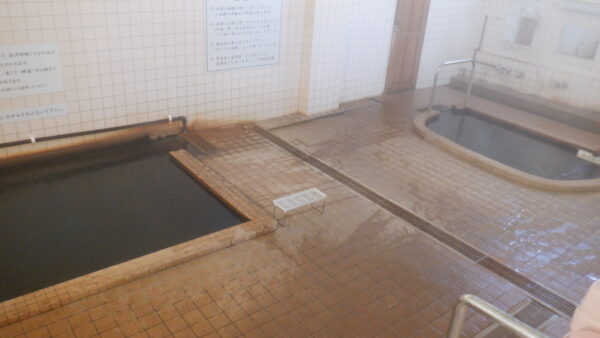 東郷温泉の浴室
