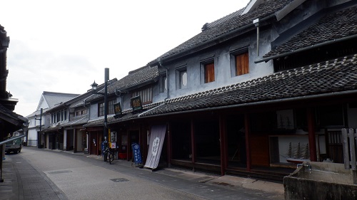 山鹿温泉の温泉街