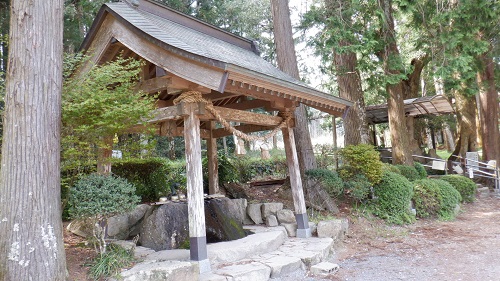 厳島神社の手水舎