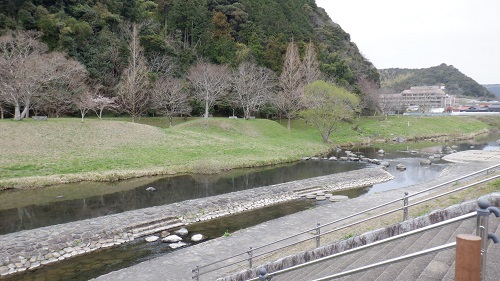 道の駅みとうの散策道