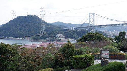 火の山公園駐車場からの光景