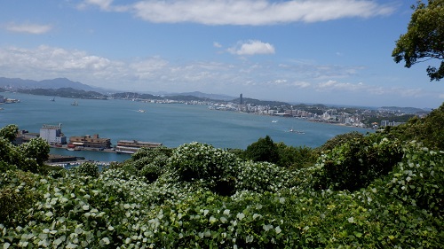 海峡の光景