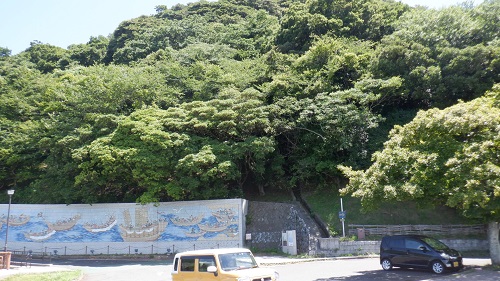 駐車場からの光景